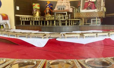 बरातियों के लिए म्यूजियम को बना दिया भोजनशाला ...!