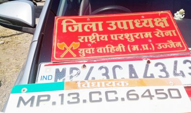 सांसद- विधायक- अध्यक्ष: सब 'बोनट'  पर पड़े नजर आये ...!   